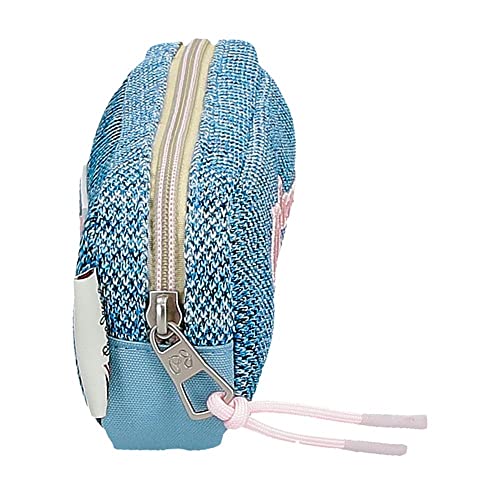 Pepe Jeans Lena Estuche Azul 22x7x3 cms Poliéster