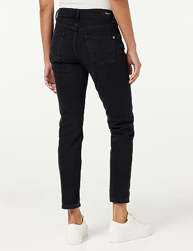 Pepe Jeans Violet, Vaqueros para Mujer, Negro (Denim-xf1), 28W / 32L