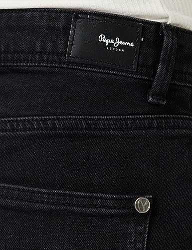 Pepe Jeans Violet, Vaqueros para Mujer, Negro (Denim-xf1), 28W / 32L