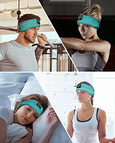 Perytong Auriculares para Dormir, Bluetooth Auriculares para Dormir Diadema Suave elástica Cómoda Diadema Bluetooth, Cool Tech Gadgets Guía de Regalos para Dormir para Hombres y Mujeres