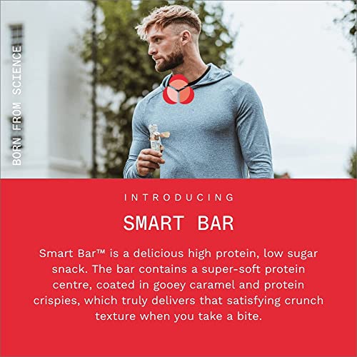 PhD Smart Bars, Pack de Barritas Altas en Proteínas Bajas en Carbohidratos con Delicioso Sabor Pastel de Cumpleaños (Caja de 12 x 64g)