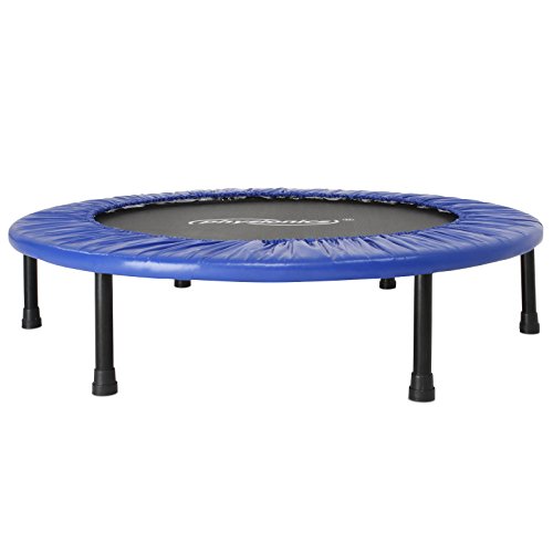 Physionics® Mini Trampolín - Diámetros Disponibles (Ø) 81/91/96/102/114/122 cm, Máx. 100 kg, Soportes Antideslizantes, para Exterior y Interior - Trampolín de Fitness, Ejercicios