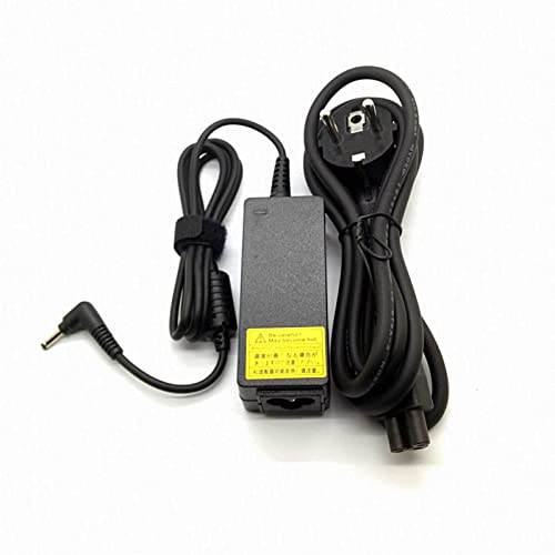 PIEZAS-PORTATILES.COM Reemplazo de Cargador Adaptador Compatible Dynabook/Toshiba Pro C40-G C40-H C50-E C50-G C50-H C50-J E10-S 19V 2,1a 3.5mm*1.35mm