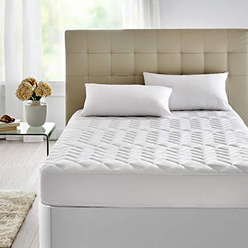 Pikolin Home - Protector de Colchón Acolchado Tencel® Cama 150 - 150x200 cm Cubrecolchón - Hipertranspirable, Termorregulador, Muy Absorbente