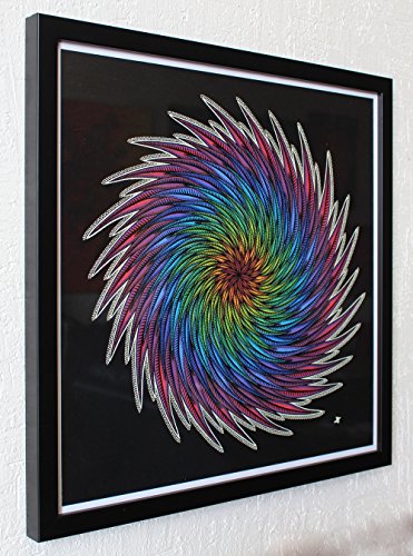 Pintura moderna : Espiral (42,8 x 42,8 cm)