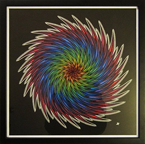 Pintura moderna : Espiral (42,8 x 42,8 cm)