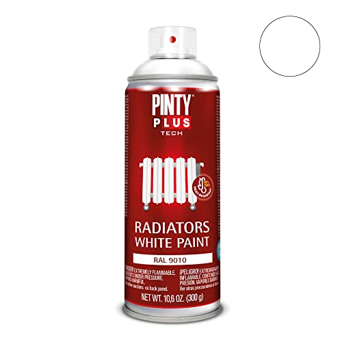 Pintyplus tech - Pintura en Spray para Radiadores520cc, Blanco