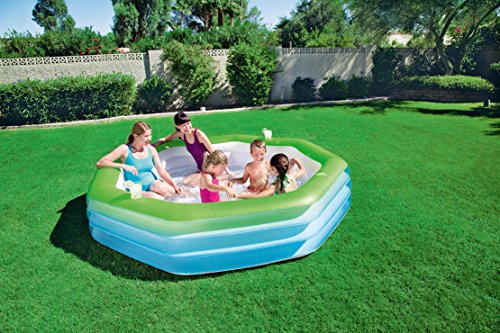 Piscina Hinchable Infantil Bestway Deluxe Octagon Family 250x250x51 cm