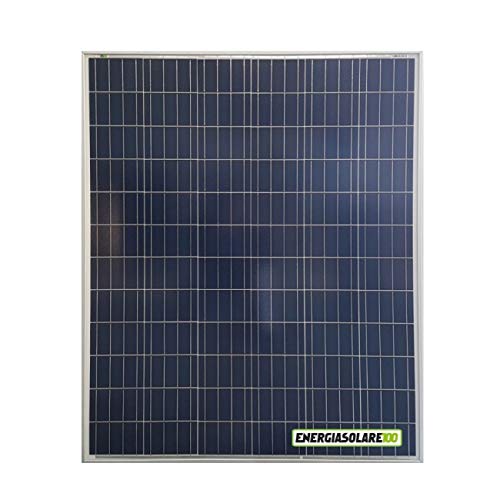 Placa Solar Fotovoltaico 200W 12V Policristalino Implant Camper Barco Baita