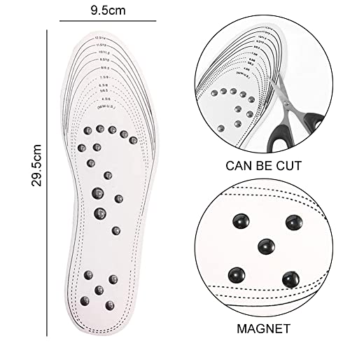 Plantillas de masaje de acupresión,Plantilla de Masaje magnético,Cómodas plantillas de masaje para hombres y mujeres,Plantillas magnéticas para el cuidado de los pies, magnetoterapia, adelgazamiento