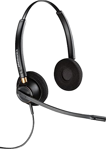 Plantronics 89434-02 - Auriculares de diadema abiertos, con micrófono, cancelación de ruido