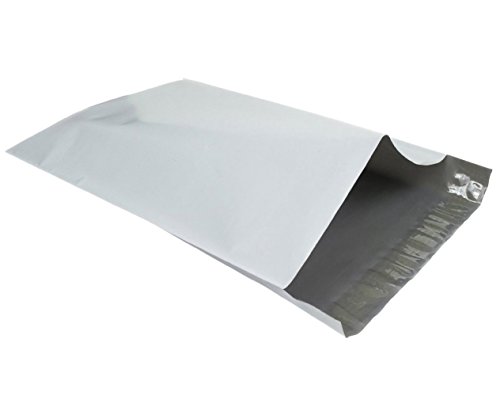 Plástico para envíos, 100 Unidades De Correo Postal Express, Impermeable Opacas Autoadhesivo Sobres (254mm x 330mm / 10'' x 13'')