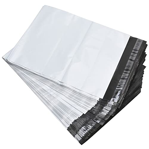 Plástico para envíos, 100 Unidades De Correo Postal Express, Impermeable Opacas Autoadhesivo Sobres (254mm x 330mm / 10'' x 13'')