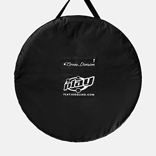 Play Juggling - Bolsa para Aros aéreos - Fabricada en poliéster Totalmente Acolchado para Proteger Mejor los Aros aéreos Durante el Transporte - Disponible en 2 tamaños - Color Negro