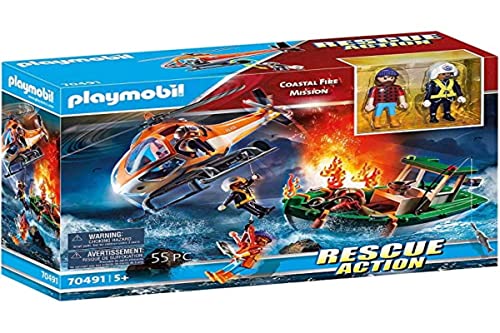 PLAYMOBIL Coastal Fire Mission