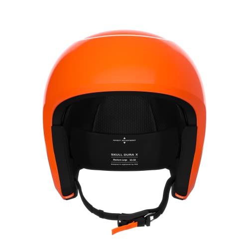 POC Skull Dura X MIPS - Casco de esquí con Race Lock para un ajuste seguro y protección fiable en las carreras a las velocidades más altas