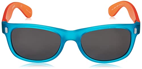 Polaroid P0115 Y2 89T Gafas de Sol, Azul (Bluette Orange/Grey Polarized), 46 Unisex Niños