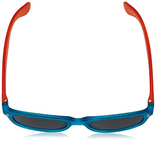 Polaroid P0115 Y2 89T Gafas de Sol, Azul (Bluette Orange/Grey Polarized), 46 Unisex Niños