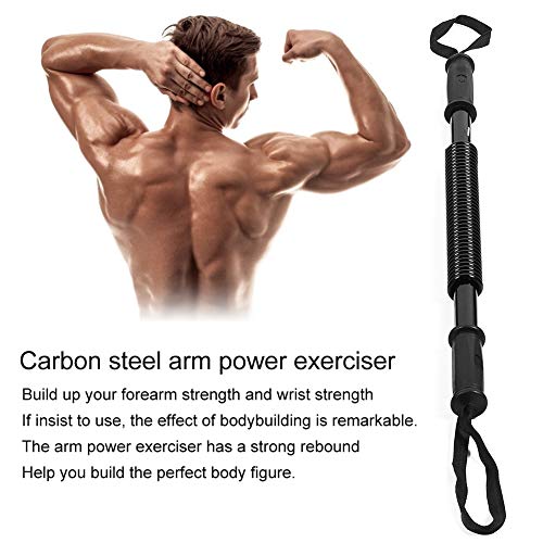 Power Twister Bar 20-60KG Spring Chest Expander Arm Expander Trainer Ejercitador de tracción para ejercitador Muscular del Brazo(20kg)