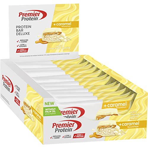 Premier Protein Deluxe Bundle – Chocolate Brownie (12x50g) + Chocolate Peanut Butter (12x50g) + White Chocolate Vanilla (12x50g)