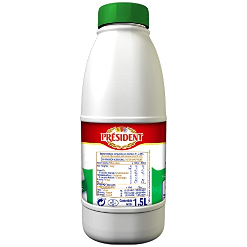 ‎Président Leche Desnatada Líquida, 6 x 1.5L