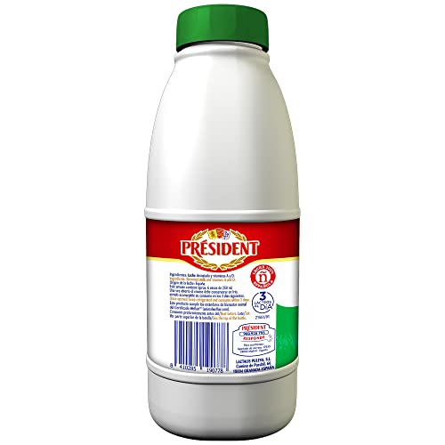 ‎Président Leche Desnatada Líquida, 6 x 1.5L