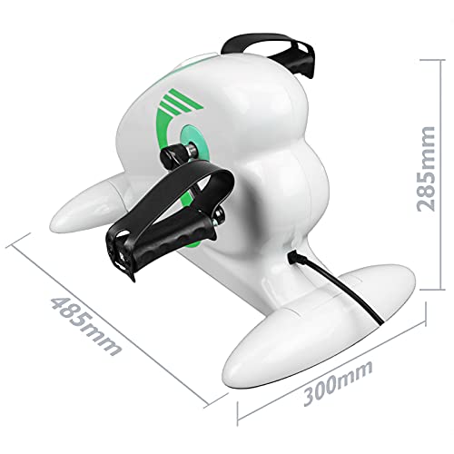 PrimeMatik - Pedales de Brazos y piernas Pedalier para Ejercicios con Visor LCD y Motor eléctrico