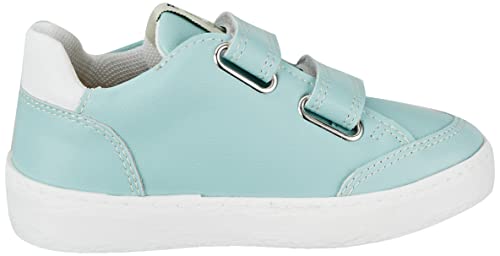 Primigi B&g For Change, Zapatillas de Gimnasio Niñas, Aguamarina Blanca, 25 EU Estrecho