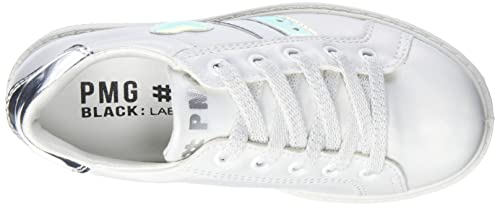 Primigi Colin, Zapatillas de Gimnasio, Blanco Iridescente, 33 EU