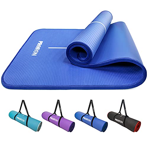 PROIRON Esterilla Yoga Gruesa - Colchoneta Antideslizante NBR para Pilates Ejercicios Fitness Gimnasia Estiramientos