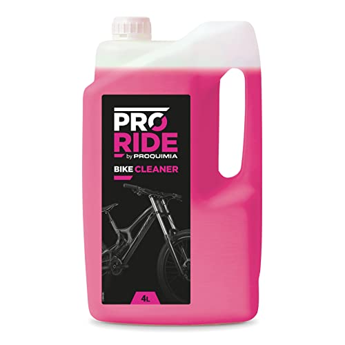 PRORIDE Bike Cleaner - Limpiador Bicicletas - Detergente Espumante para Limpieza de Bicicletas - Ph Neutro- Todas Las Superfícies - Garrafa 4 Litros