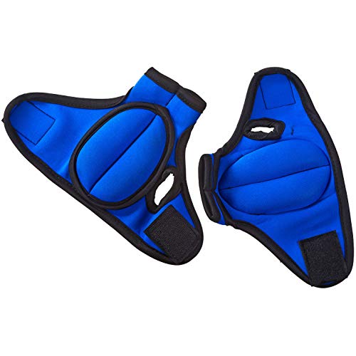 ProsourceFit Weighted Gloves, Blue