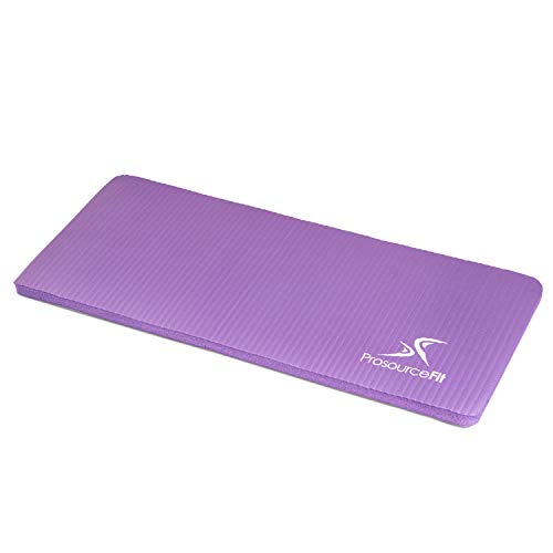 ProsourceFit Yoga Knee Pad Cushion, 5/8-Inch Thickness, Purple