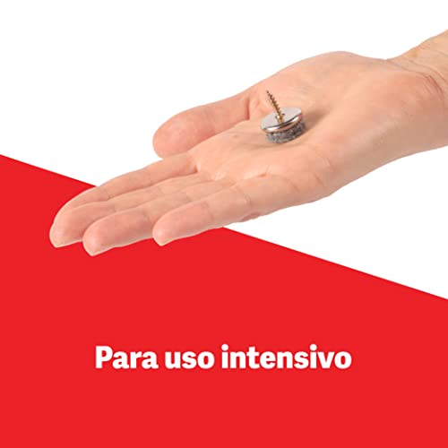 Protectores de Suelo, Protectores de Piso para Patas de sillas, Las Almohadillas para Muebles de fácil aplicación Son Ideales para Proteger el Piso (19mm)