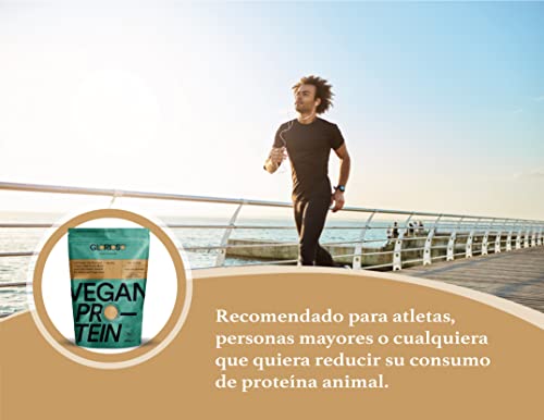 Proteína Vegana Sabor Neutro en Polvo 100% Bio - 400 g - Ideal para Dietas, Aumentar o Mantener Masa Muscular - Sin Lactosa ni Gluten - Glorioso Super Nutrients