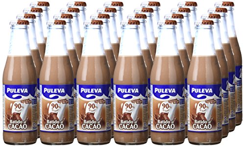 Puleva Batido de Chocolate Vidrio - 24 x 200 ml - Total: 4800 ml, 24 unidades