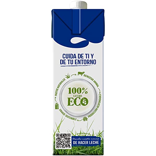 PULEVA Leche Ecológica Desnatada pack 6x1 lt.