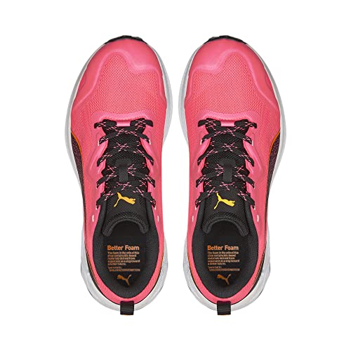 PUMA Better Foam Xterra - Zapatillas para Correr, Unisex adulto, Rosa (Sunset Glow/Puma Black), 41 EU