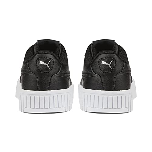 PUMA Carina 2.0 Ps, Zapatillas Niñas, Multicolor (Puma Black Puma Black Puma Silver), 33 EU