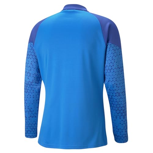 PUMA Chaqueta de Entrenamiento Teamcup Punto, Hombre, Limonada Azul Eléctrica, M