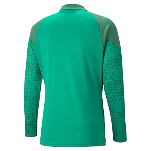 PUMA Chaqueta de Entrenamiento Teamcup Punto, Hombre, Verde Pimienta, M