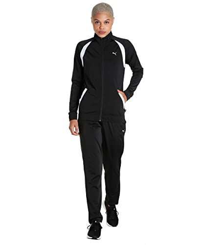 PUMA Classic Tricot Suit op Chándal, Mujer, Negro Black, L