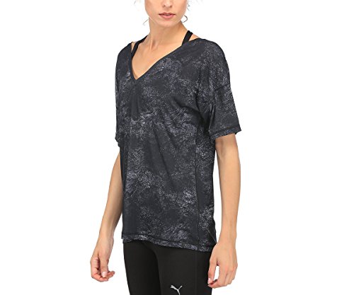 Puma Dancer Drapey tee Camiseta, Mujer, Negro, M