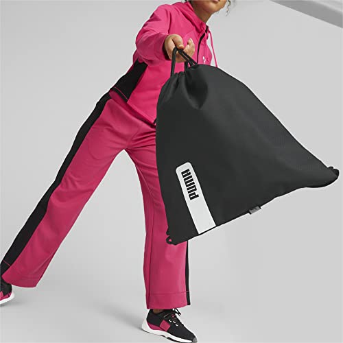 PUMA Deck Gym Sack II Saco de Gimnasio, Unisex Adulto, Negro Black, Talla única