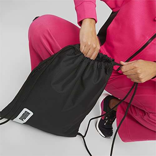 PUMA Deck Gym Sack II Saco de Gimnasio, Unisex Adulto, Negro Black, Talla única