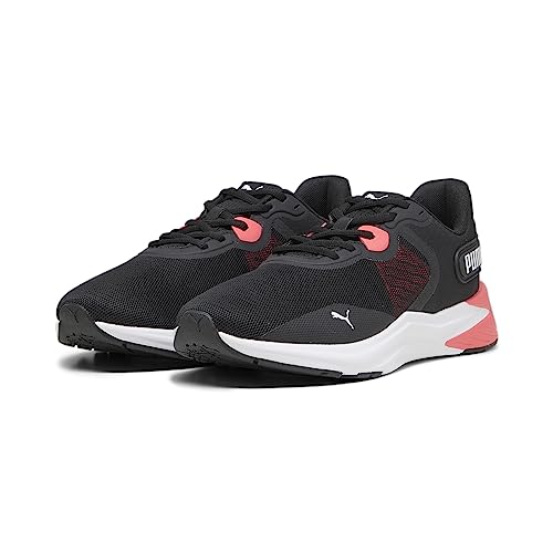 PUMA Disperse XT 3, Zapatillas para Correr de Carretera Unisex Adulto, Black-Fire Orchid White, 38 EU