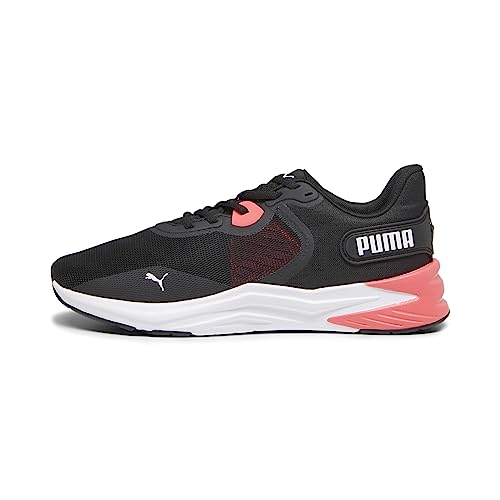 PUMA Disperse XT 3, Zapatillas para Correr de Carretera Unisex Adulto, Black-Fire Orchid White, 38 EU