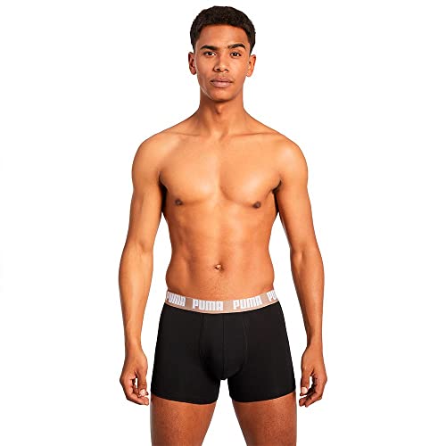 PUMA Heritage Stripe Men's Boxers 2 Pack Boxer, Pine Bark Combo, XL para Hombre