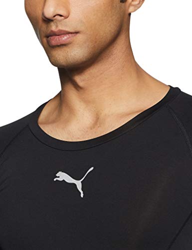 PUMA Liga Baselayer tee LS T-Shirt, Hombre, Negro (Black), XL (Talla del Fabricante: 56/58)