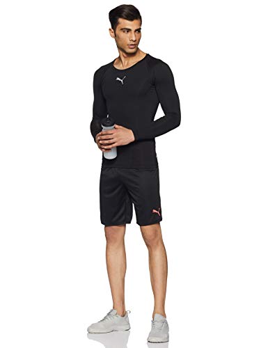 PUMA Liga Baselayer tee LS T-Shirt, Hombre, Negro (Black), XL (Talla del Fabricante: 56/58)